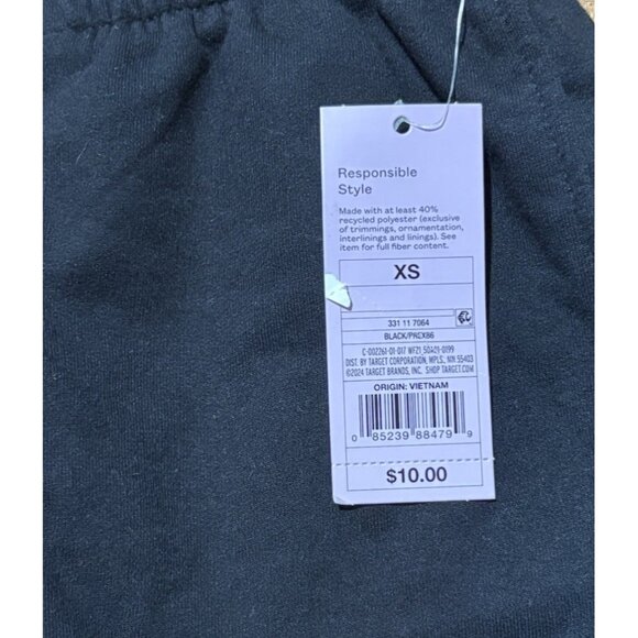 Women's High-Rise Knit Shorts - Wild Fable Size XS Black - Picture 5 of 9